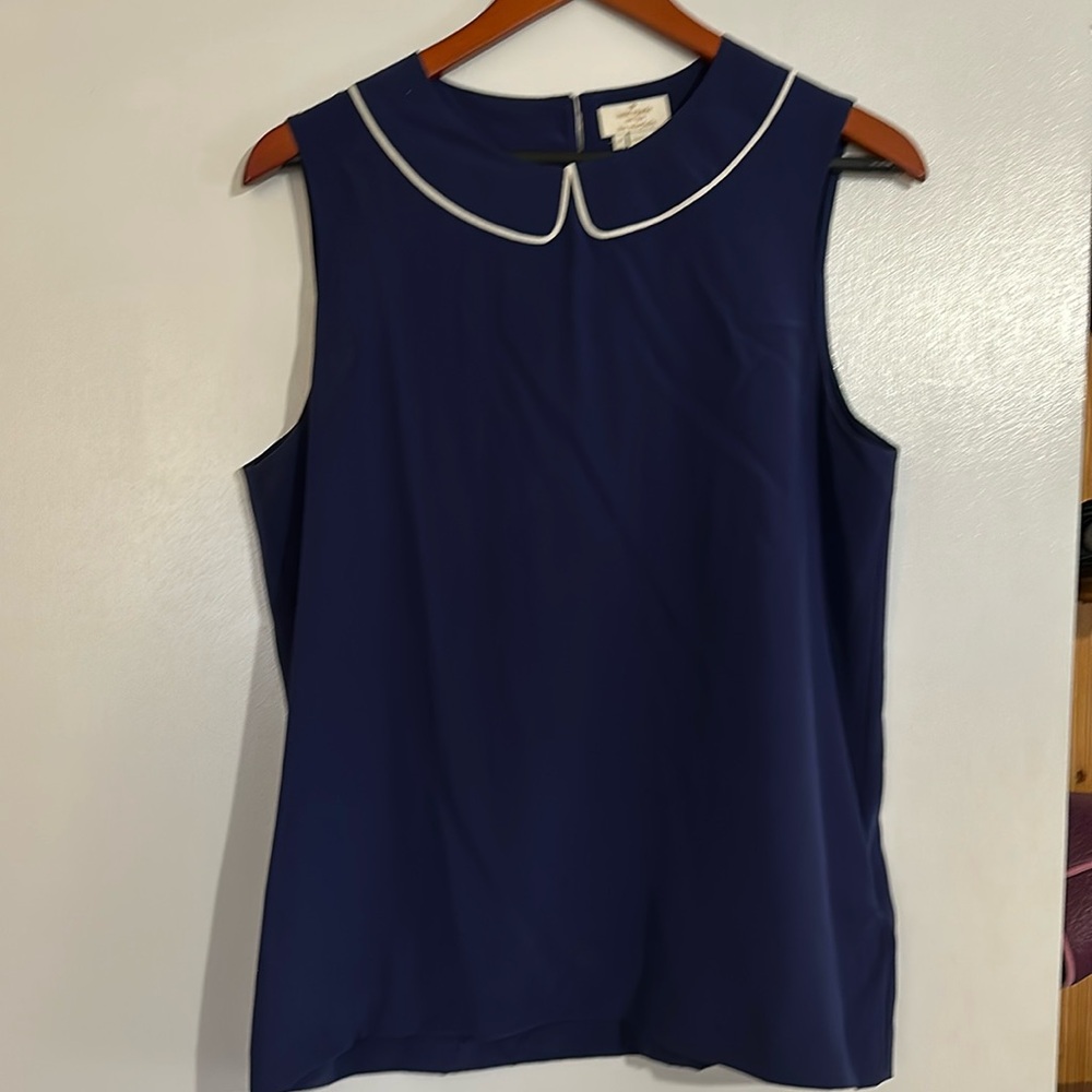 Kate Spade blue sleeveless top